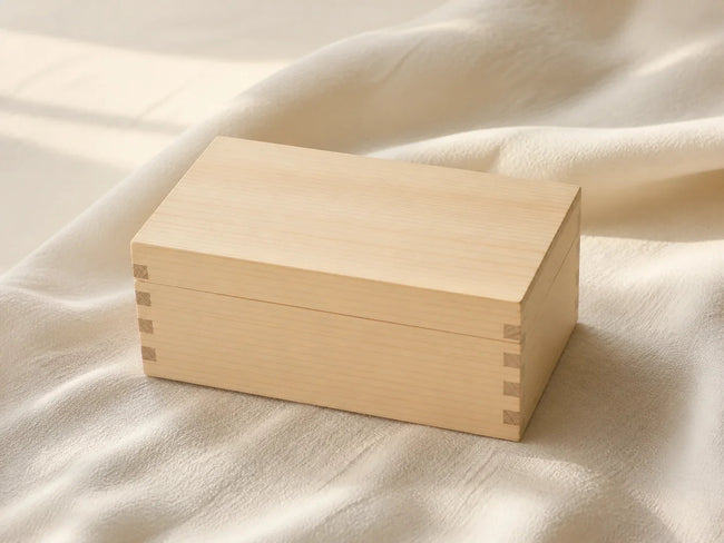 AYRAPORT concept preview of a light-toned storage box on a neutral background