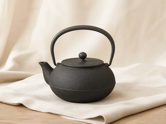 AYRAPORT concept preview of a dark lidded teapot on a neutral background
